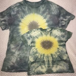 Tie dye mommy and me T shirt